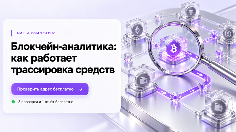 Блокчейн-аналитика: как работает трассировка средств и что она может показать бизнесу