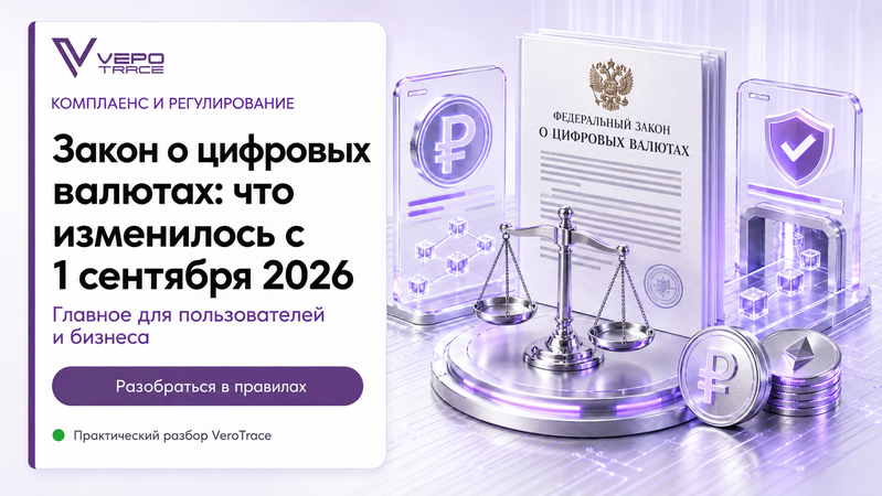 Закон «О цифровых валютах и цифровых правах»: что изменилось с 1 сентября 2026 года для пользователей и бизнеса
